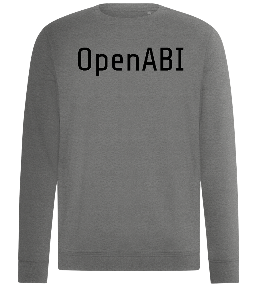 OpenABI Design - Comfort unisex sweater_ORION GREY II_front