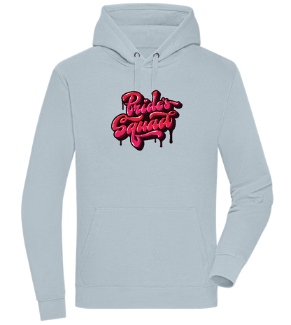 The Bride's Squad Design - Premium unisex hoodie_CREAMY BLUE_front