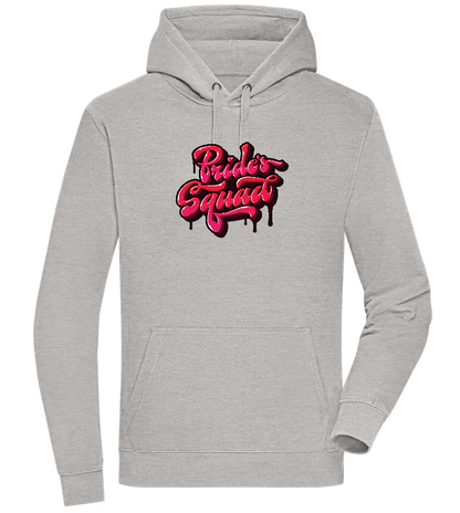 The Bride's Squad Design - Premium unisex hoodie_ORION GREY II_front