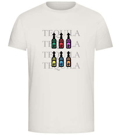 Tequila Text Design - Comfort Unisex T-Shirt_ECRU_front