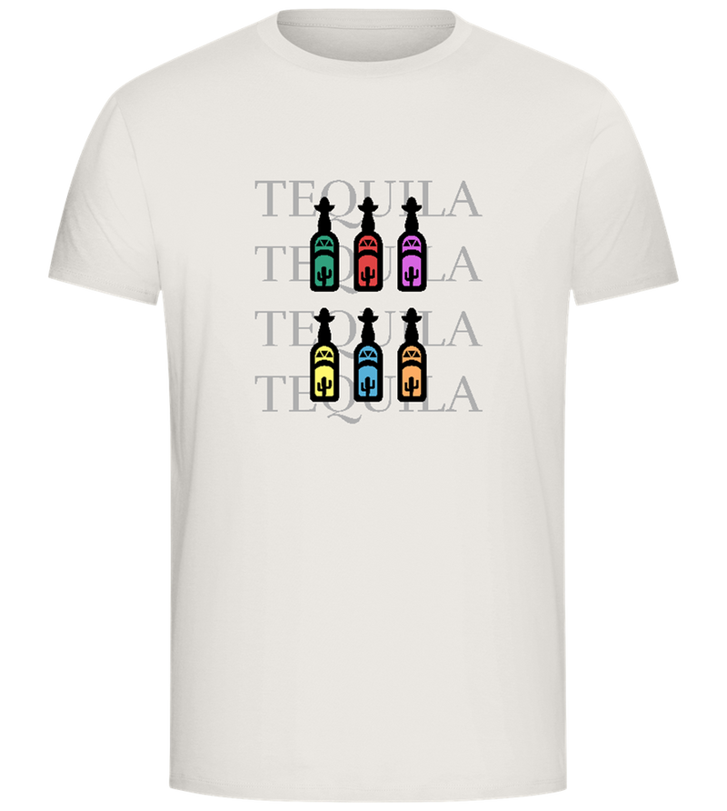 Tequila Text Design - Comfort Unisex T-Shirt_ECRU_front