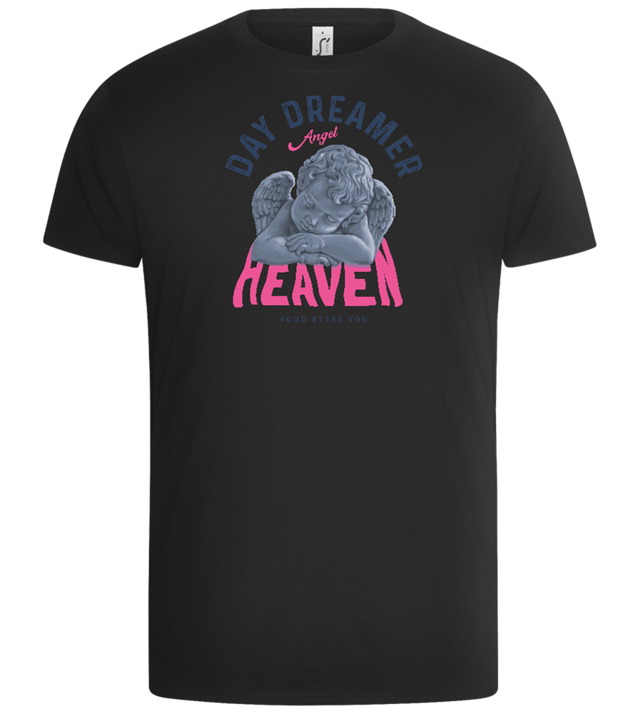 Day Dreamer Design - Basic Unisex T-Shirt_DEEP BLACK_front