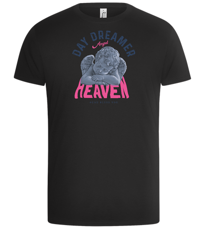 Day Dreamer Design - Basic Unisex T-Shirt_DEEP BLACK_front