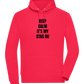 Keep Calm It's My Stag Do Design - Comfort unisex hoodie_RED_front