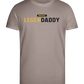 Original Legendaddy Design - Premium men's close fitting t-shirt_CHARCOAL CHIN_front