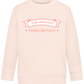 Greatest Family Reunion Design - Comfort Kids Sweater_LIGHT PEACH ROSE_front