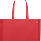 Zodiac Libra Design - Premium large recycled shopping tote bag_RED_back