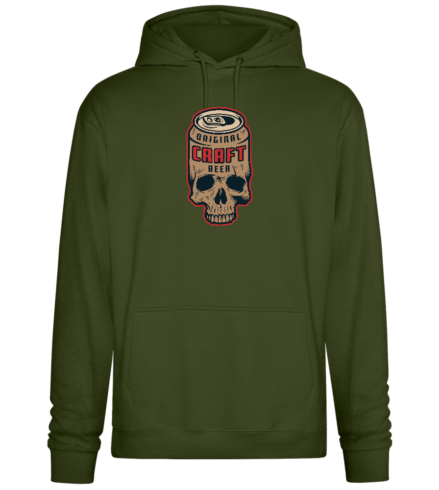 Craft Beer Design - Premium Essential Unisex Hoodie_ARMY_front