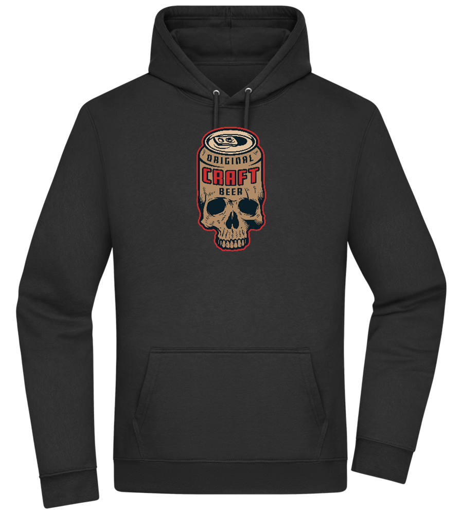 Craft Beer Design - Premium Essential Unisex Hoodie_BLACK_front