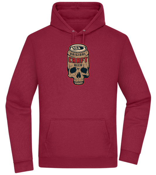 Craft Beer Design - Premium Essential Unisex Hoodie_BORDEAUX_front