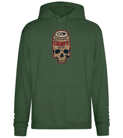 Craft Beer Design - Premium Essential Unisex Hoodie_GREEN BOTTLE_front