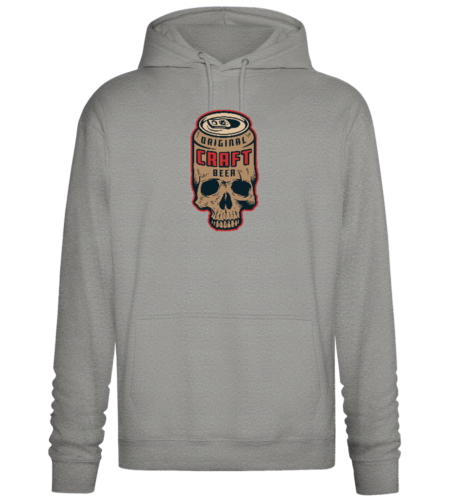 Craft Beer Design - Premium Essential Unisex Hoodie_ORION GREY II_front