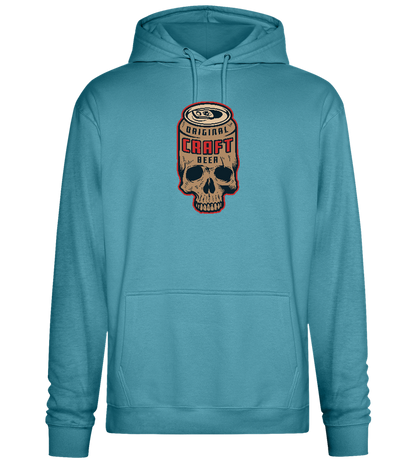 Craft Beer Design - Premium Essential Unisex Hoodie_POOL BLUE_front