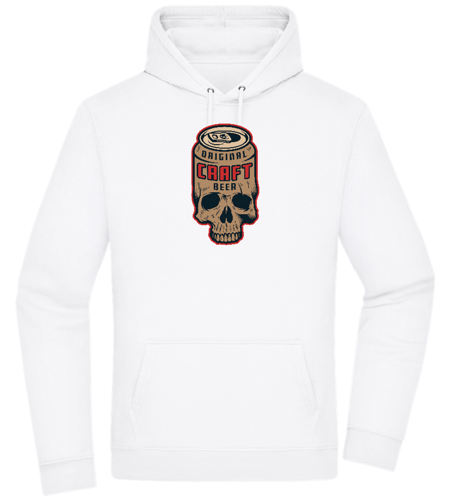 Craft Beer Design - Premium Essential Unisex Hoodie_WHITE_front