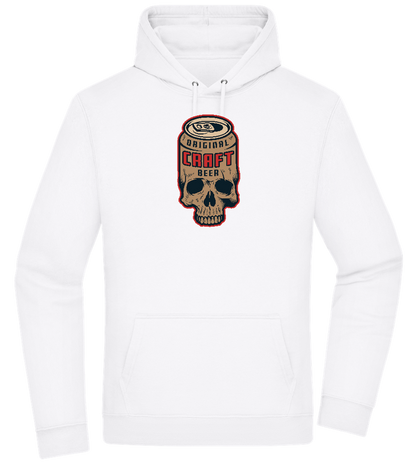 Craft Beer Design - Premium Essential Unisex Hoodie_WHITE_front