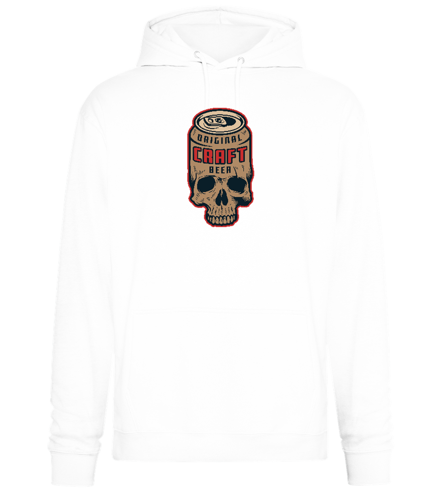 Craft Beer Design - Premium Essential Unisex Hoodie_WHITE_front