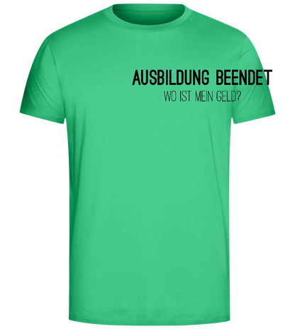 Ausbildung Beendet Design - Comfort Unisex T-Shirt_SPRING GREEN_front