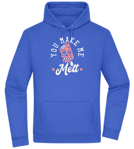 You Make Me Melt Ice Cream Design - Premium Essential Unisex Hoodie