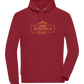 Koningsdag Kroon Design - Comfort unisex hoodie_BORDEAUX_front