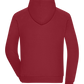 Koningsdag Kroon Design - Comfort unisex hoodie_BORDEAUX_back