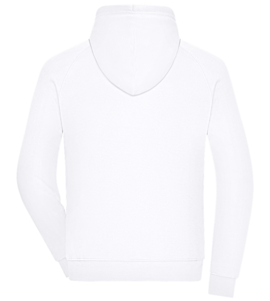 Koningsdag Kroon Design - Comfort unisex hoodie_WHITE_back