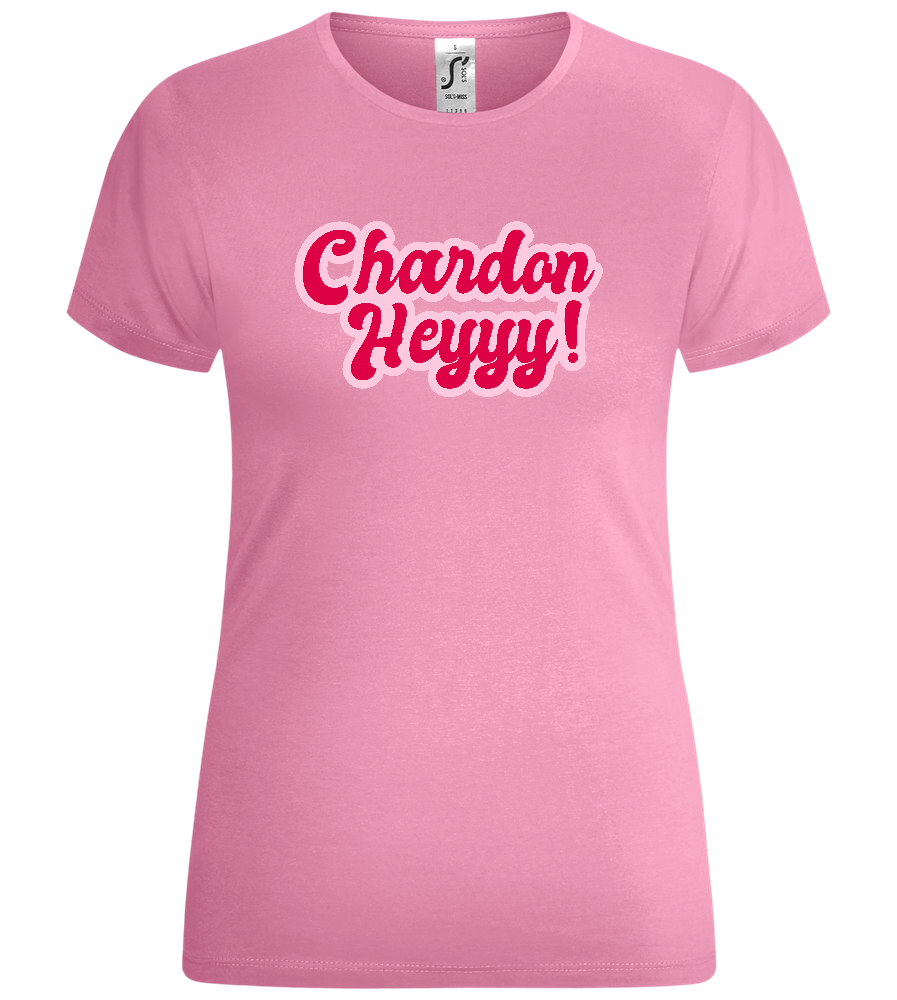 Chardonheyyy Design - Comfort women's t-shirt_PINK ORCHID_front