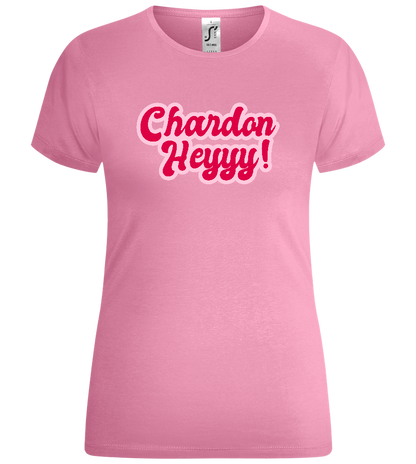 Chardonheyyy Design - Comfort women's t-shirt_PINK ORCHID_front