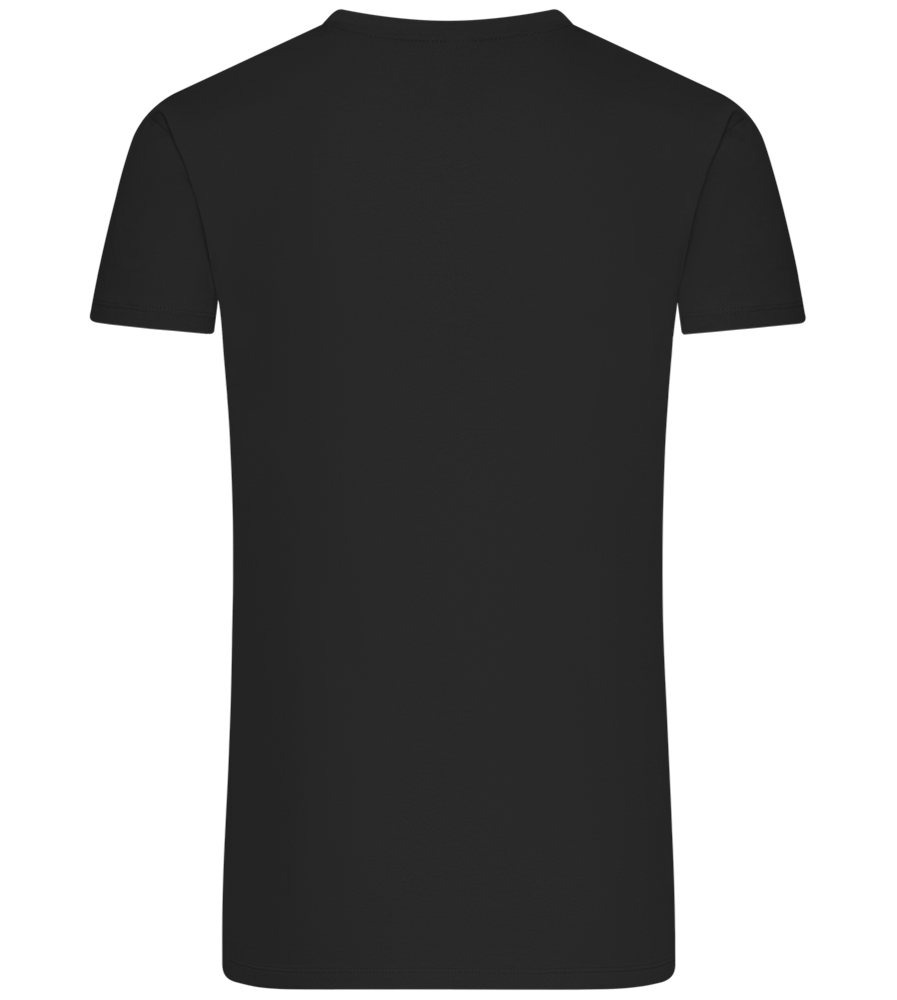 Confused Design - Comfort Unisex T-Shirt_DEEP BLACK_back