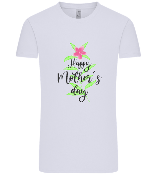 Happy Mother's Day Flower Design - Comfort Unisex T-Shirt_LILAK_front