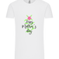 Happy Mother's Day Flower Design - Comfort Unisex T-Shirt_WHITE_front