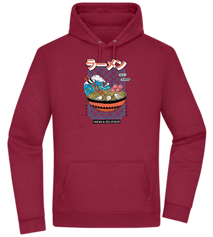 Best Ramen Design - Premium Essential Unisex Hoodie_BORDEAUX_front