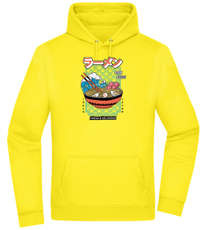 Best Ramen Design - Premium Essential Unisex Hoodie_YELLOW_front