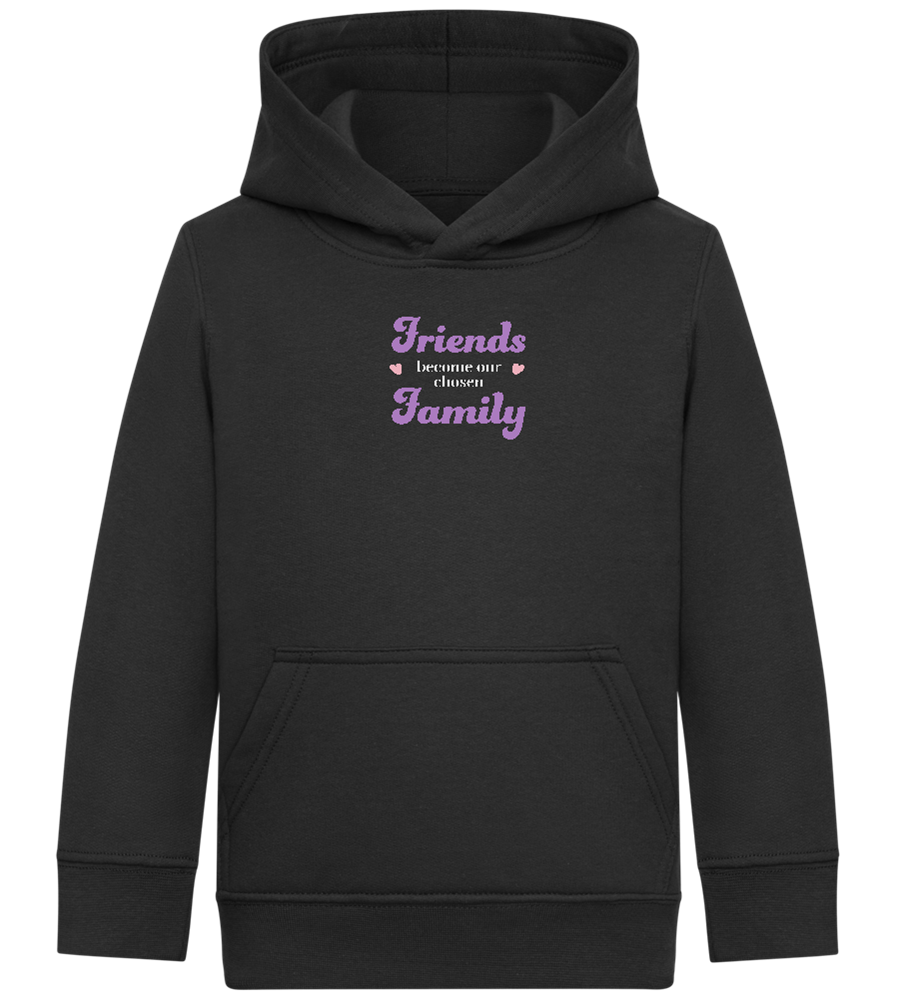 Chosen Family Design - Comfort Kids Hoodie_BLACK_front