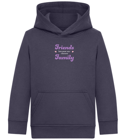 Chosen Family Design - Comfort Kids Hoodie_FRENCH NAVY_front