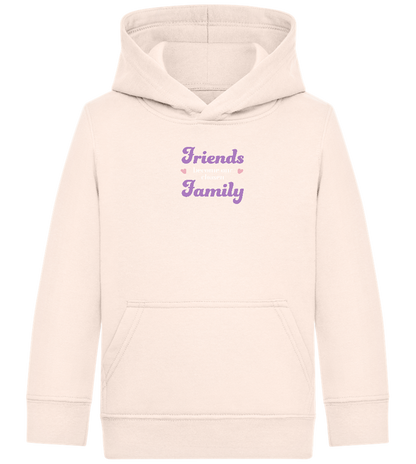 Chosen Family Design - Comfort Kids Hoodie_LIGHT PEACH ROSE_front