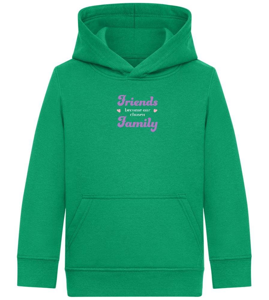 Chosen Family Design - Comfort Kids Hoodie_MEADOW GREEN_front