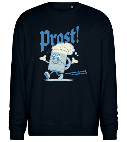 Prost Beer Design - Comfort Essential Unisex Sweater_BLACK_front