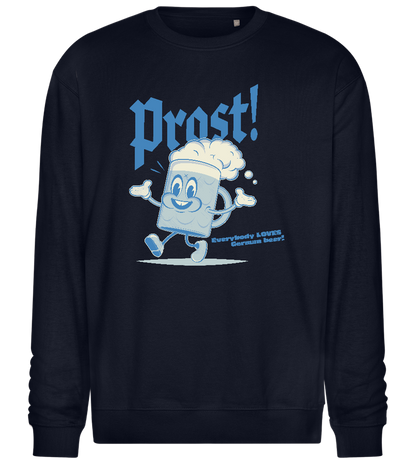 Prost Beer Design - Comfort Essential Unisex Sweater_FRENCH NAVY_front