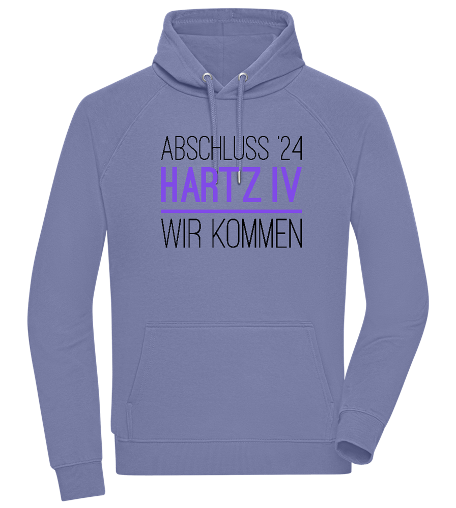 Abschluss '24 Hartz IV Design - Comfort unisex hoodie_BLUE_front