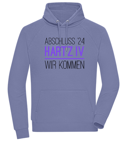 Abschluss '24 Hartz IV Design - Comfort unisex hoodie_BLUE_front