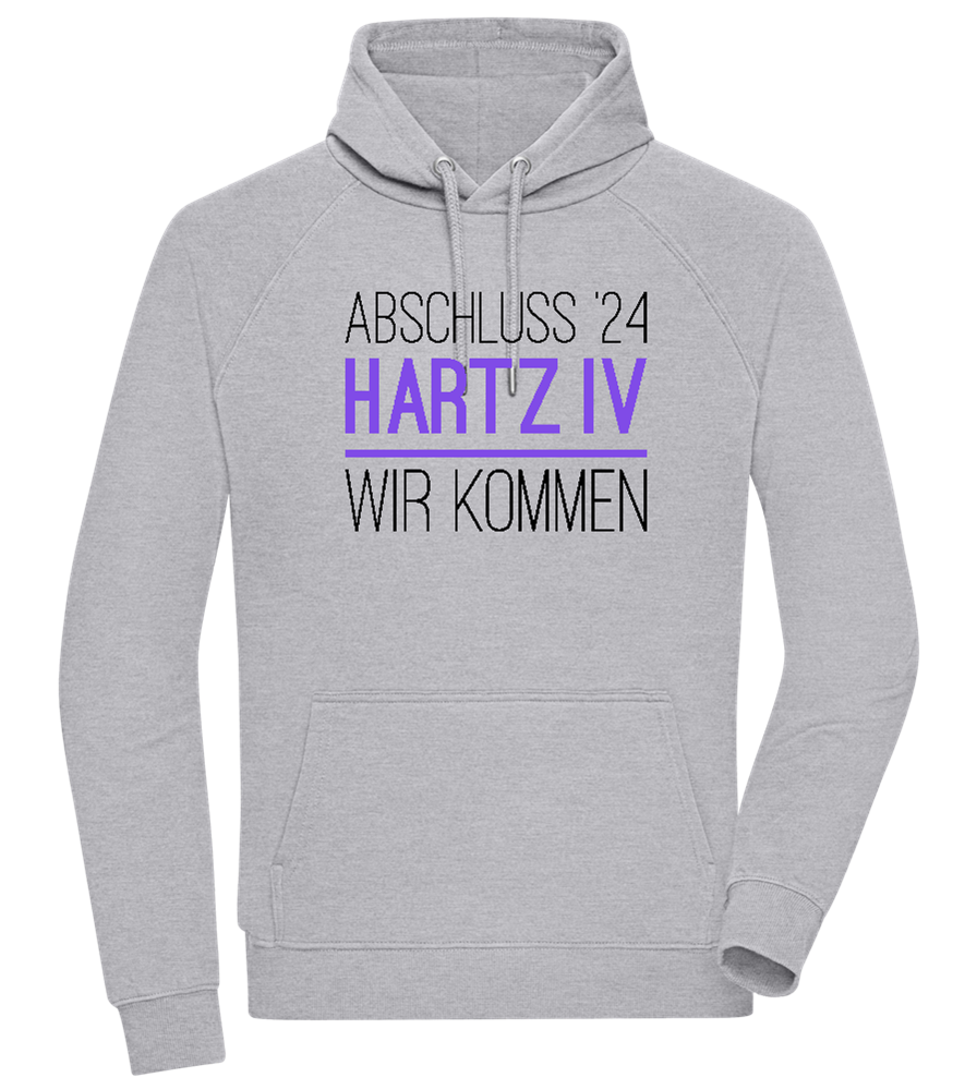 Abschluss '24 Hartz IV Design - Comfort unisex hoodie_ORION GREY II_front