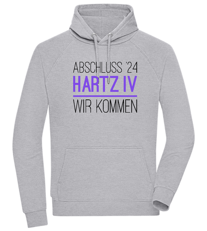 Abschluss '24 Hartz IV Design - Comfort unisex hoodie_ORION GREY II_front