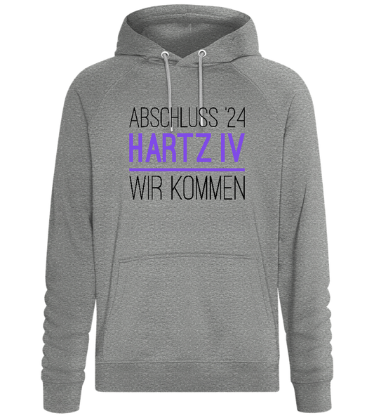 Abschluss '24 Hartz IV Design - Comfort unisex hoodie_ORION GREY II_front