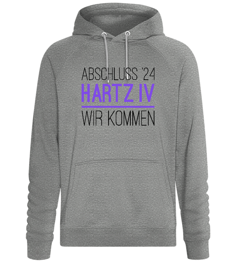 Abschluss '24 Hartz IV Design - Comfort unisex hoodie_ORION GREY II_front