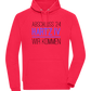 Abschluss '24 Hartz IV Design - Comfort unisex hoodie_RED_front