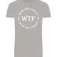 WTF With The Family Design - Basic Unisex T-Shirt_ORION GREY_front