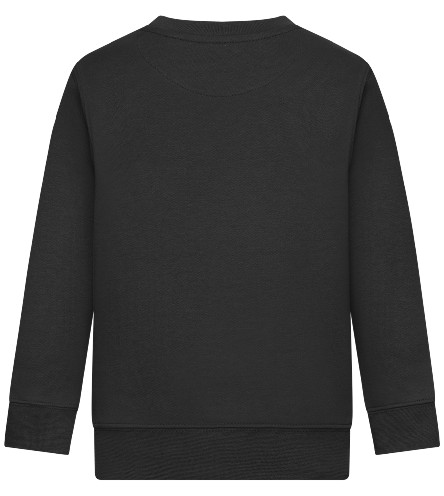 Christmas Dab Design - Comfort Kids Sweater_BLACK_back