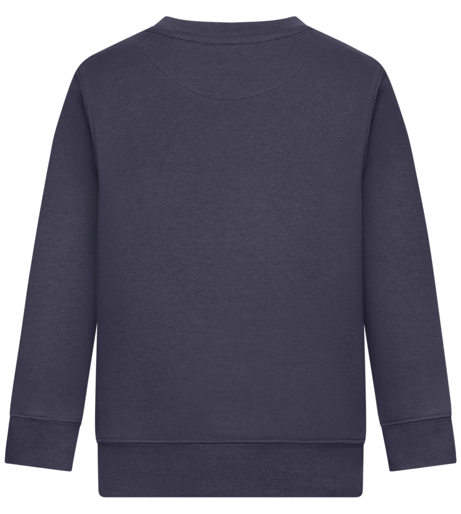 Christmas Dab Design - Comfort Kids Sweater_FRENCH NAVY_back
