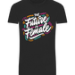 Future Is Female Design - Basic Unisex T-Shirt_DEEP BLACK_front