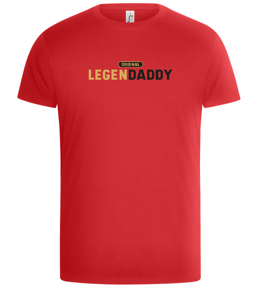 Original Legendaddy Design - Basic Unisex T-Shirt_RED_front